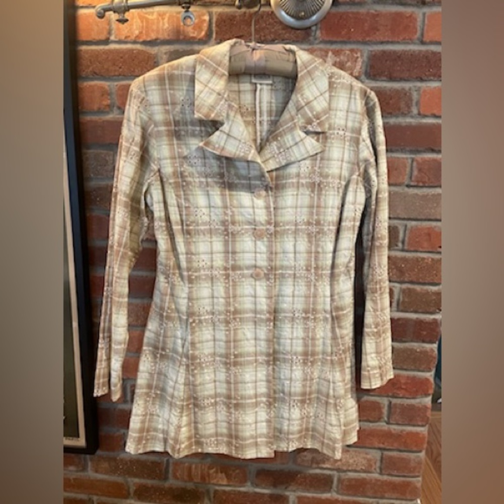 NWOT Karol Richardson Long Sleeve Blouse
